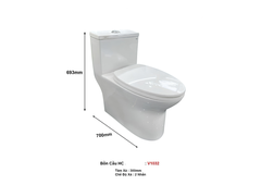 Bàn cầu 1 khối HC V1032