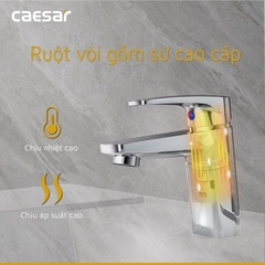 Vòi lavabo chậu rửa mặt Caesar B390CU nóng lạnh