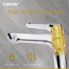 Vòi lavabo chậu rửa mặt Caesar B060C nước lạnh