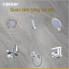 Vòi sen tắm nóng lạnh Caesar S383C