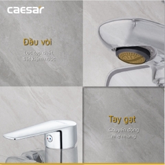 Vòi sen tắm nóng lạnh Caesar S383C