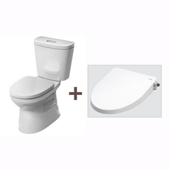 Bồn cầu 2 khối INAX C-306A nắp rửa cơ CW-S15VN