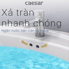 Lavabo chậu rửa mặt Caesar L2220 treo tường