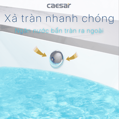 Lavabo chậu rửa mặt Caesar L5125 âm bàn