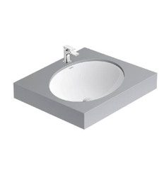 Lavabo chậu rửa mặt Viglacera CA2 âm bàn