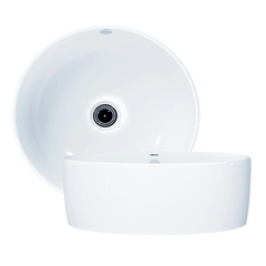 Chậu Rửa Mặt Lavabo Caesar L5225 Đặt Bàn Tròn 380mm