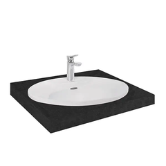 Lavabo chậu rửa mặt TOTO L909C#XW bán âm sứ chống bám bẩn