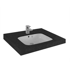 Lavabo chậu rửa mặt TOTO LT765#XW âm bàn sứ chống bám bẩn