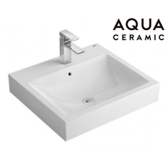 Lavabo chậu rửa mặt INAX AL-536VGC đặt bàn 3 lỗ (AL536V)