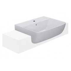 Lavabo chậu rửa mặt INAX L-345V bán âm (L345V)