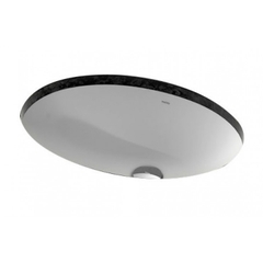 Lavabo chậu rửa mặt TOTO LW1505V#XW âm bàn sứ chống bám bẩn