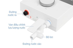 Máy tắm nước nóng trực tiếp Toshiba 4500W TWH-45MCNVN(W)-WB không bơm