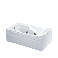 Bồn tắm dài Caesar MT0440L(R) dài 1m4 loại chân yếm có massage