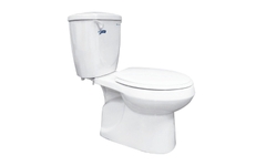 Bồn cầu 2 khối Thiên Thanh Ruby I nắp thường xả gạt