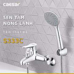 Vòi sen tắm nóng lạnh Caesar S333C