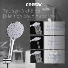 Cây sen tắm Caesar S578C nóng lạnh