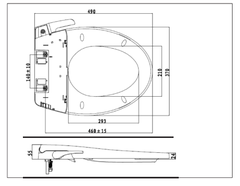 Nắp rửa cơ American Standard Slim 3 (CSCFA650)