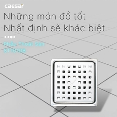 Phễu thoát sàn Caesar ST1010B (thoát Φ 60)