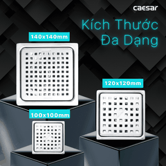 Phễu thoát sàn Caesar ST1010B (thoát Φ 60)