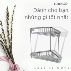 Kệ góc Caesar ST849V 2 tầng Inox 304