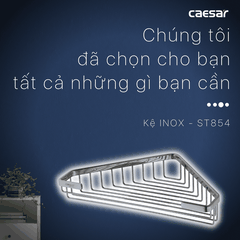 Kệ góc Caesar ST854 Inox 304