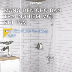 Vòi sen tắm nóng lạnh Caesar TS617C tự động