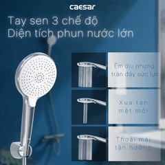 Vòi sen tắm nóng lạnh Caesar TS617C tự động