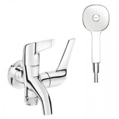 Vòi sen tắm nước lạnh INAX BFV-17-7C tay sen tăng áp nhựa (BFV17-7C)