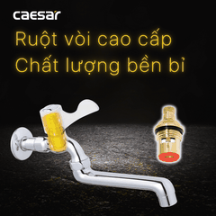 Vòi gắn tường Caesar WL027C