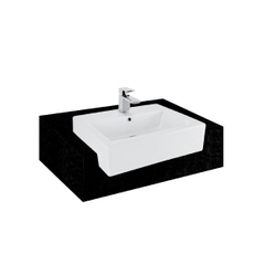 Lavabo chậu rửa mặt TOTO LT647CS#XW bán âm sứ chống bám bẩn