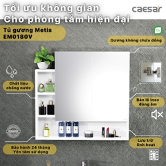 Tủ gương Caesar EM0180V