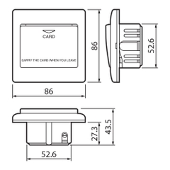 [Panasonic] Wide Series - Công Tắc WEB5781WK