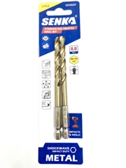 [Senka] Mũi khoan Inox chuôi lục giác/ Titan vàng