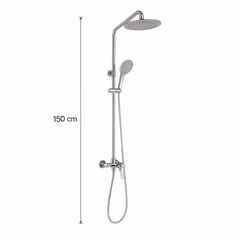 [Rangos] Sen cây đồng mạ crom cao cấp RG-318B (Bát tròn logo)