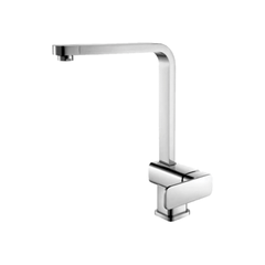 [Luxta] Vòi rửa chén nóng lạnh (Cần vuông, tay gật gù, bao gồm dây cấp) L3205