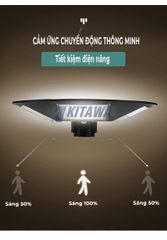 Đèn Năng Lượng Mặt Trời Kitawa Hình Đĩa Bay UFO 200W - UF1200 (24.000 mAH)