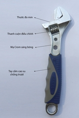 [Senka] Mỏ lết đa năng cán cao su