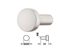 [Hafele] Tay Nắm Tủ H1340 (Niken Mờ/Crom Bóng/Trắng mờ)