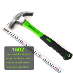 BÚA NHỔ ĐINH CÁN XANH CENTURY 8 OZ / 12 OZ / 16 OZ