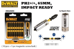 Bộ vít 2 đầu PH2 65mm DEWALT DWA2SD65