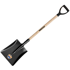 Xẻng thép vuông cán gỗ Wadfow