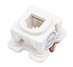 Ổ cắm điện thoại S30RJ40/W