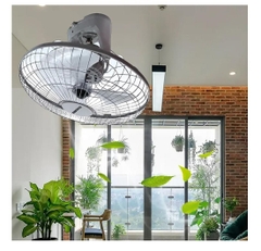 Quạt đảo NOF1603G-RC 47W (xám) Nanoco