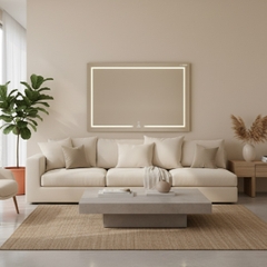 Gương LED Âm Tường 6000K Cảm Ứng – 800×600mm | Gương GLS HQ35R68