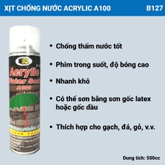 Chai xịt chống thấm Bosny Acrylic Water Seal A100 B127 500cc