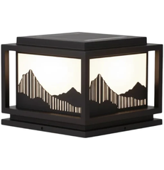 Đèn Trụ Cổng Năng Lượng Mặt Trời Oriana PL-0113