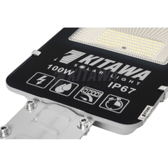 Đèn Đường Năng Lượng Mặt Trời 100W 2 Khoang KITAWA - BC1100