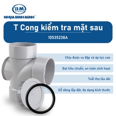 [Bình Minh] Chữ T cong kiểm tra mặt sau