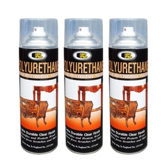 Sơn xịt PU bóng gỗ Bosny Polyurethane 600cc No.1900 (B113)