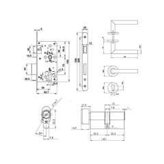 [Hafele] Diy Tay Nắm Gạt 19X135X60Mm 499.62.504